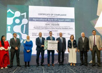 البنك الزراعي المصري يحتفل بحصوله على شهادة الأيزو ISO-9001 وشهادة الامتثال للمعايير الدولية لتأمين بطاقات الدفع PCI-DSS 3 البنك الزراعي المصري يحتفل بحصوله على شهادة الأيزو ISO-9001 وشهادة الامتثال للمعايير الدولية لتأمين بطاقات الدفع PCI-DSS